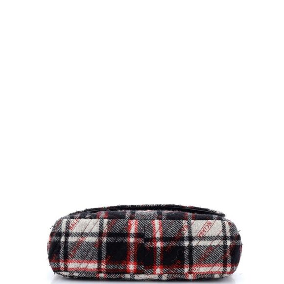 Balenciaga BB Chain Round Shoulder Bag Quilted Wool Medium - Picture 4 of 9